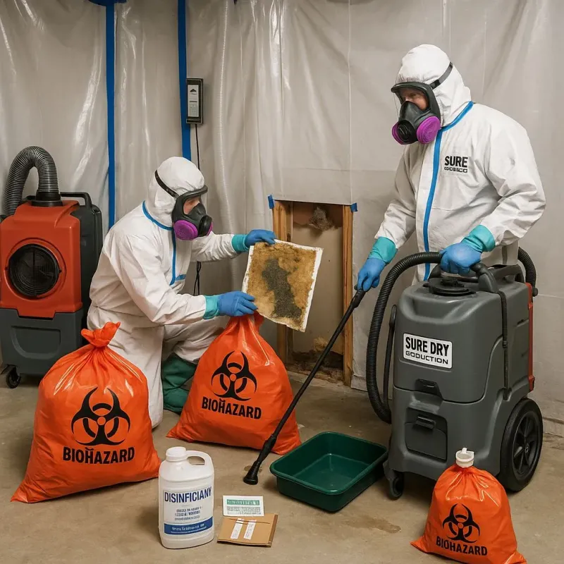Contaminated Water Handling Protocols process in McKinney, TX