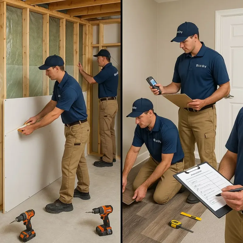 Repairs and Reconstruction process in McKinney, TX